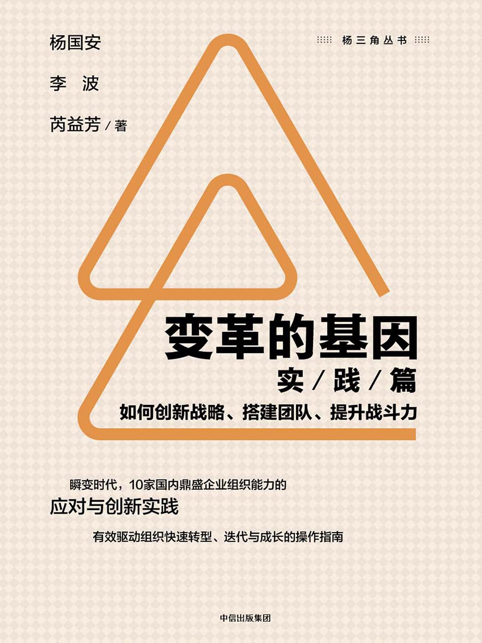 变革的基因：如何创新战略、搭建团队、提升战斗力（实践篇）